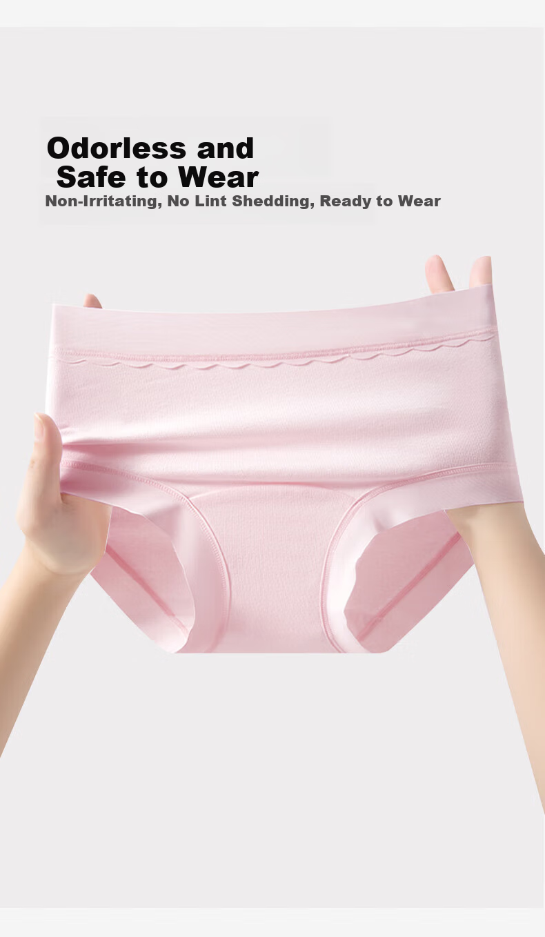 NOLANSEND Women's Disposable Underwear A-Class Cotton Sterile Maternity Postpartum Travel Wash-Free 7-Pack Size L 10