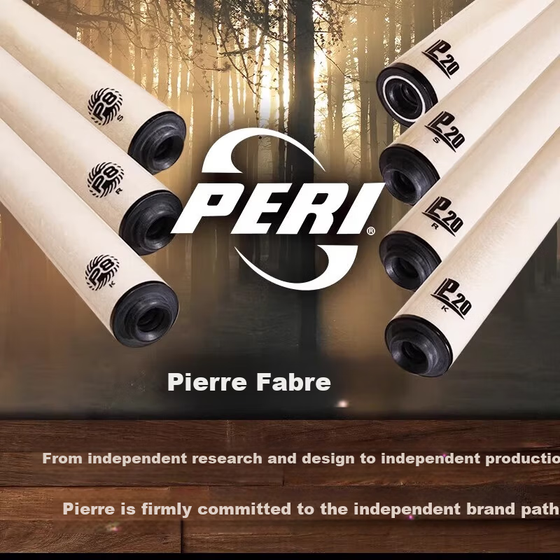 PERI JD Self-operated Billiard Cue Table Cue Qiu Fen Large Head Cue Pier Li Solid Wood Front Support P20 Speed 10 Teeth 1