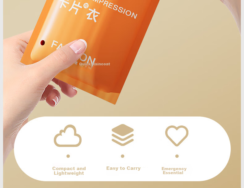 BWNK Disposable Thickened Adult Card Long Full-Body Raincoat 14-Pack 7
