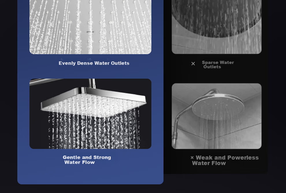 ARROW Shower Head, All-Copper Body, Top Spray, Handheld Sprayer, Pressure Boosting [Renovation Subsidy 15%] 16