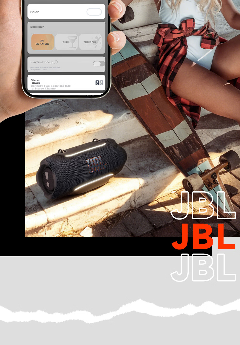 JBL XTREME 5 Bluetooth Speaker Outdoor Portable Party Speaker Bass Subwoofer 520 Gift Atmosphere Speaker AI Sound Black 17