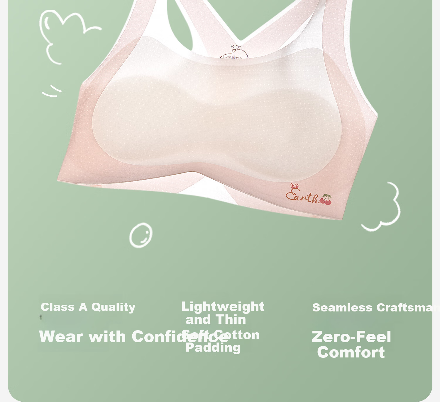 Meishianxuan Girls' Children's Underwear Vest for Ages 6-12, Stage 1 Early Development, Sports Anti-Protrusion Tank Top for Elementary School Girls 15