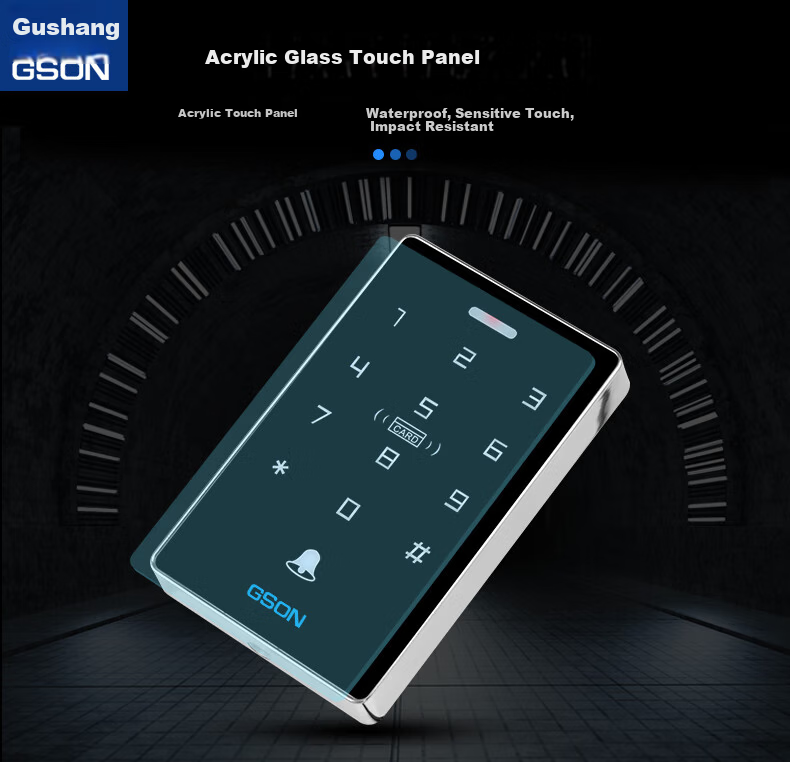 GS GSON All-in-One Access Control Machine Electromagnetic Lock Card Password Access Control Attendance Machine NFC Electromagnetic Lock Magnetic Door Access Device 1