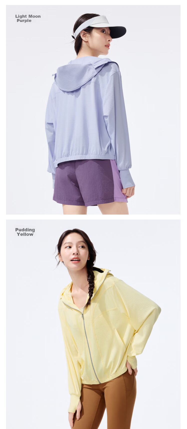 Beneunder Women's Sun Protection Clothing, Summer Cool-Feeling Quick-Dry Sun Protection Garment, Outdoor Sports UV-Resistant Jacket AL825 20