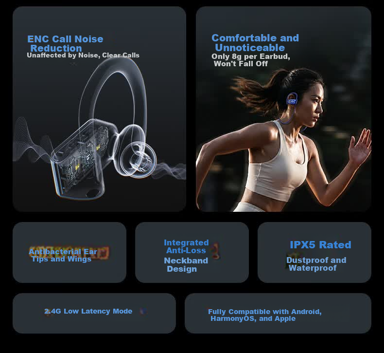Mishuai Benlei 520 Gift Bluetooth Neckband Wireless Sports Noise-Cancelling Earphones 2026 New Model Compatible with Huawei and Apple Phones 8