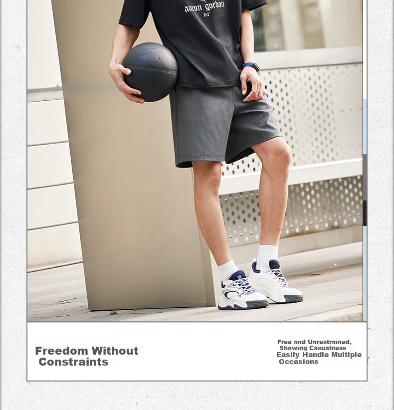 361° Men's Sports Shorts, Spring And Summer AG Aolong Gordon Running Basketball Loose Five-Point Pants, 652621704-3 5