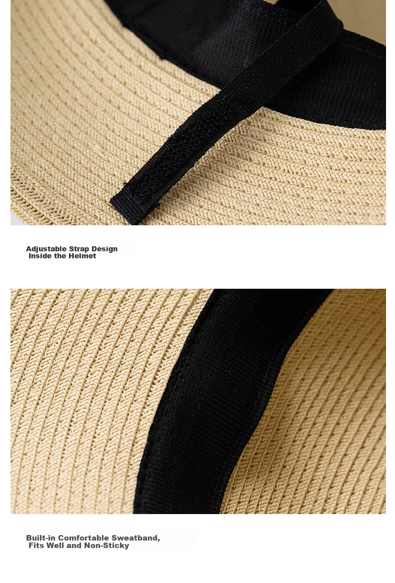 FANCET Women's Straw Hat Spring Summer French Style Rolled Brim Sun Hat UV Protection Beach Vacation Sun Hat 21