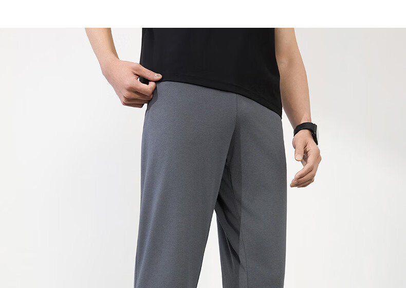 361° Men's Casual Sports Pants Spring Summer Running Loose Fit Fitness Cropped Jogger Pants 652614709H-3 16