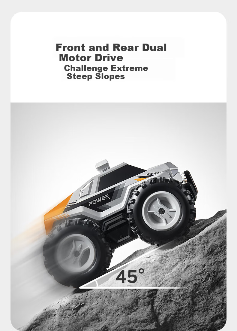 Babycare Amphibious Off-Road Car Long Battery Life Children's Electric Remote Control Toy Car Boys Birthday Gift Go-Kart 5