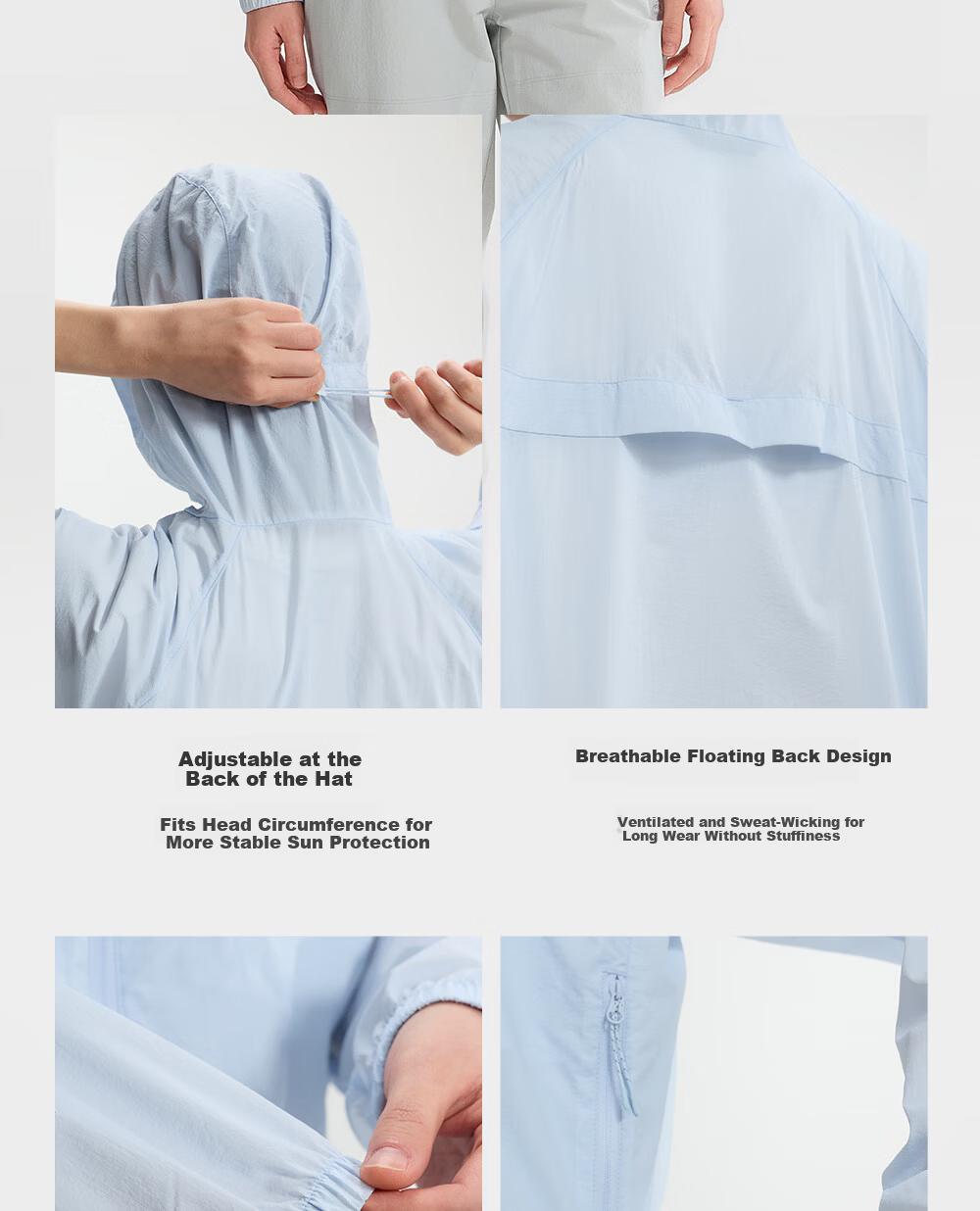 Pelliot Breeze PRO Outdoor Sun Protection Jacket Lightweight Breathable Cooling Summer Coat for Couples 126212048 14