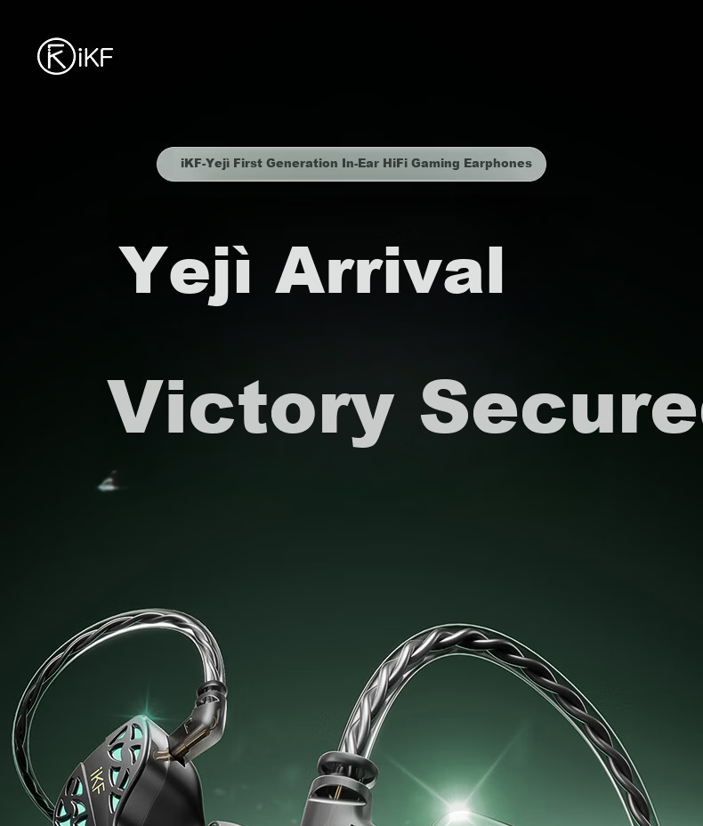 IKF Night Festival Wired In-Ear Gaming Headset FPS Dedicated Extended Gaming Earphones Type-C Fearless Contract Delta PC PUBG Mobile 4