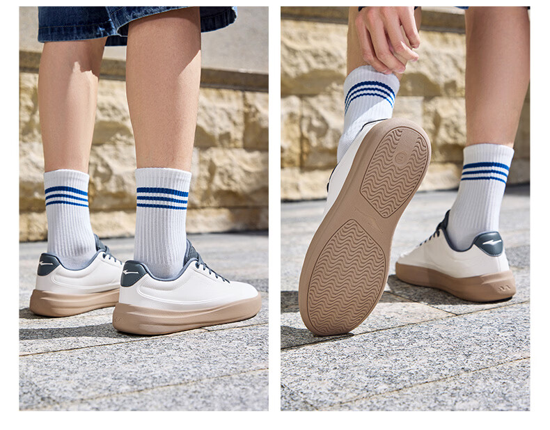 ERKE Men's Summer 2026 New Breathable Casual Thin-Soled Trendy Sports Sneakers 8