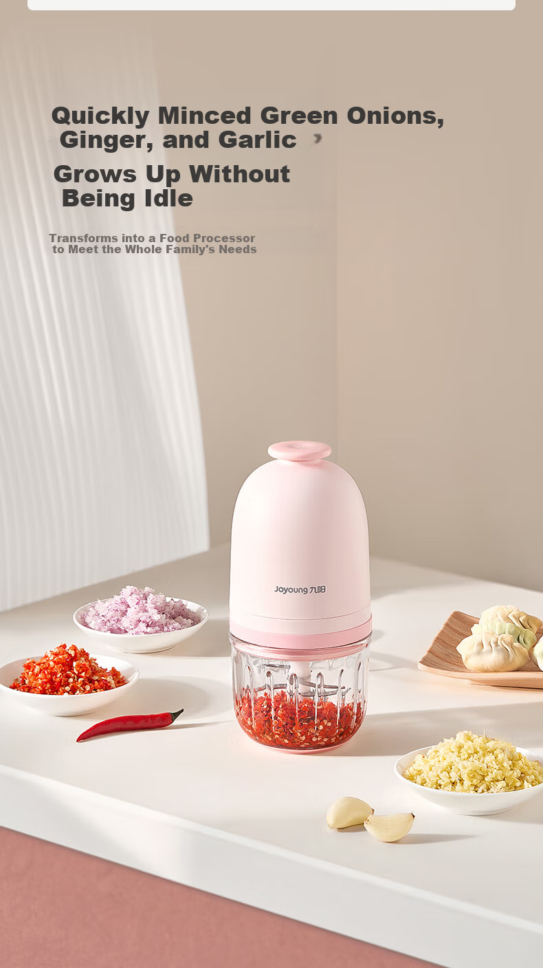 Joyoung Baby Food Processor Small Multifunctional Puree Blender Baby Cooking Machine Meat Grinder 300ML High Borosilicate Glass S3-LA165 13