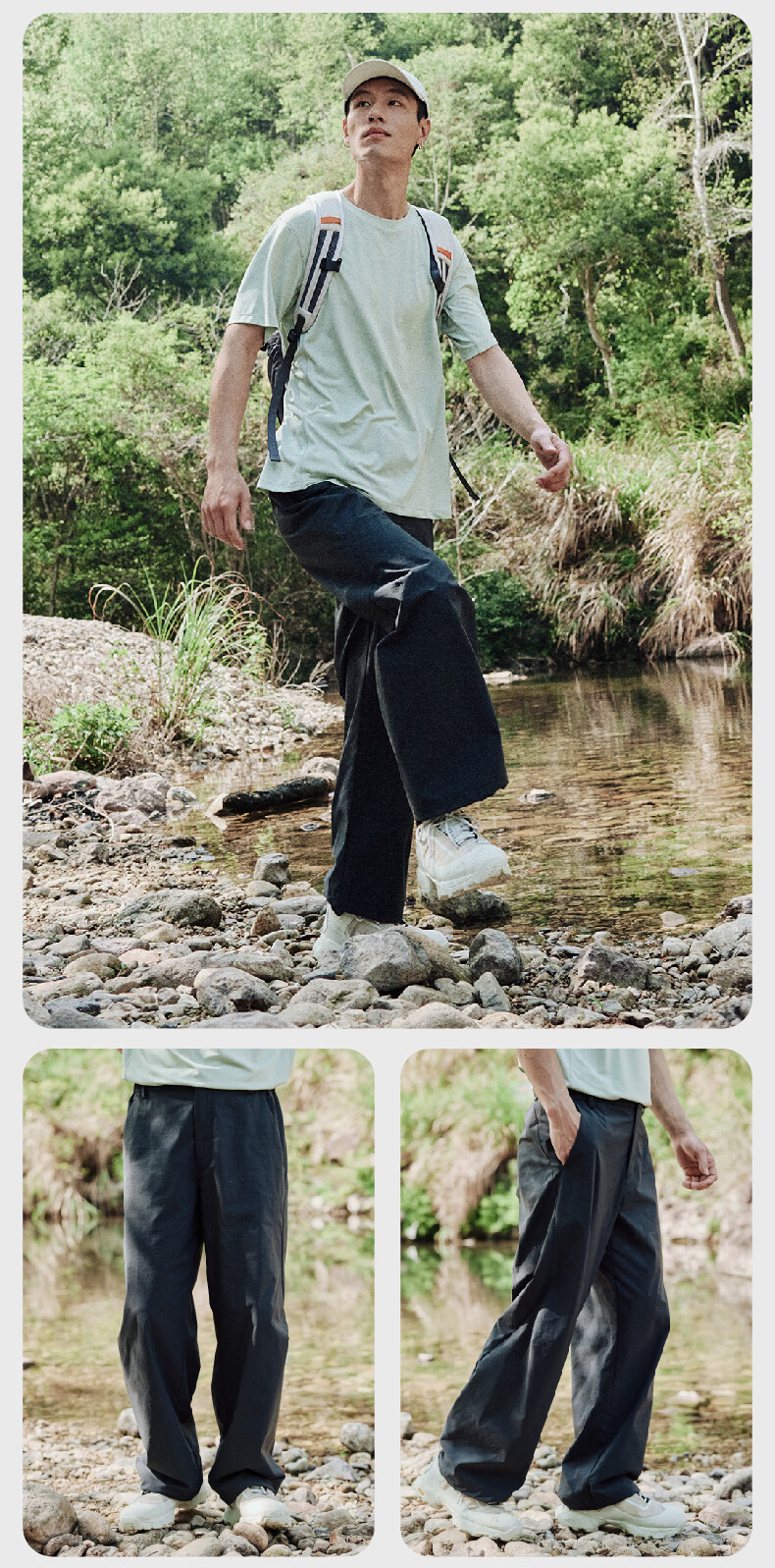 Naturehike Outdoor Quick-Dry Hiking Pants Unisex 26 New Casual Loose Fit Trousers for Women 16