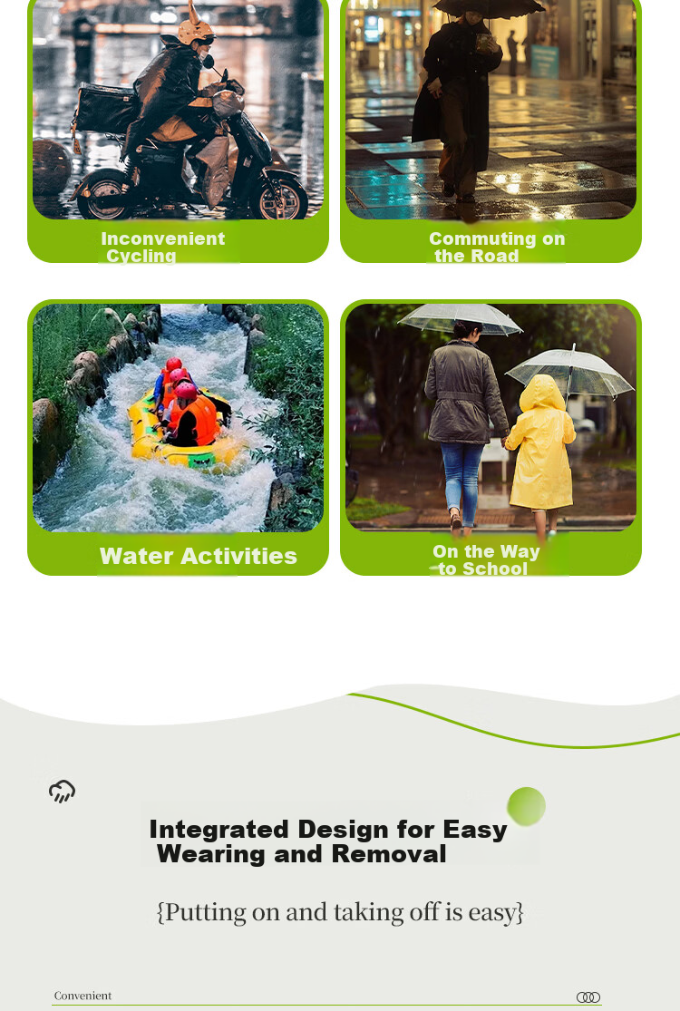 Qihaiqiu 30-Pack Brown Disposable Waterproof Thickened Anti-Wear Extended Rain Shoe Covers Adult High Tube Travel Supplies 2
