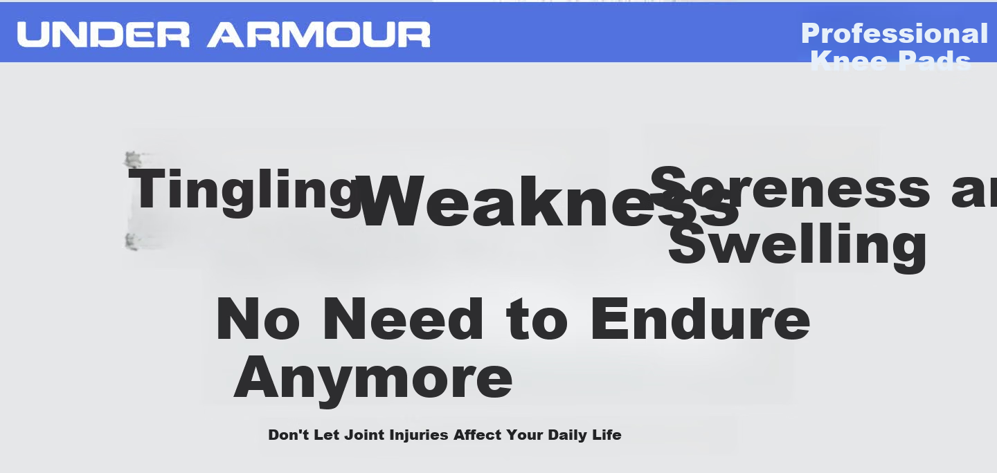 Under Armour Knee Brace Sports Meniscus Summer Professional Mountaineering Basketball Football Badminton Running Cycling Jump Rope Arthritis Support 4