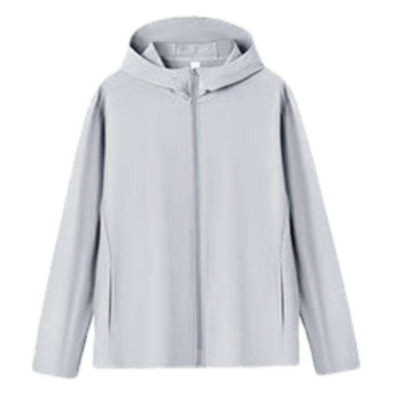 JD Jingzao UPF800+ Sun Protection Cooling Slim Fit UV Resistant New Hooded Jacket Black M