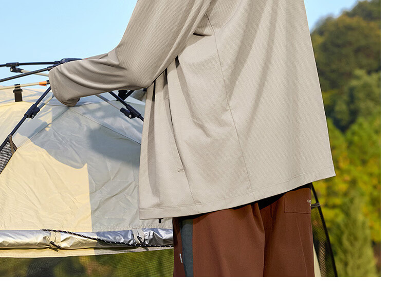 361° Men's New Sports Breathable UV Protection UPF100+ Jacket Summer 652624604D-6 73