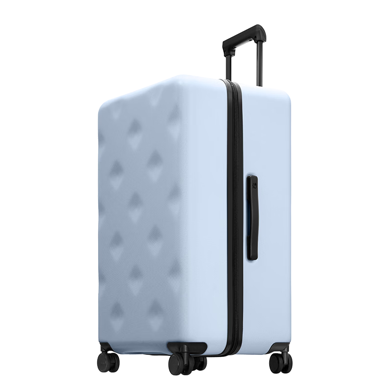 Bromen Bags Large Capacity Luggage Trolley Travel Suitcase Password Lock Business Student Checked Bag 20 Plus Blue
