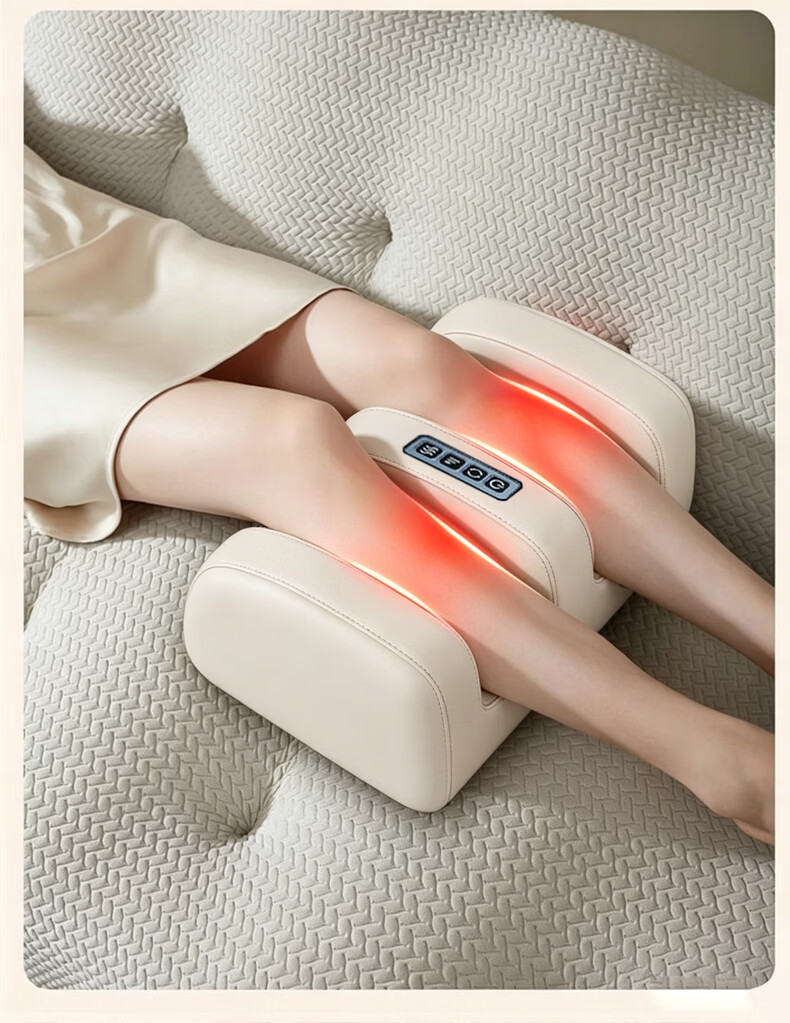 AUX Massage Cushion JX-003 Beige (Gift Box) Full-Body Massage Pad Neck Massager Integrated Massage Chair Pad 520 Gift for Mom 10