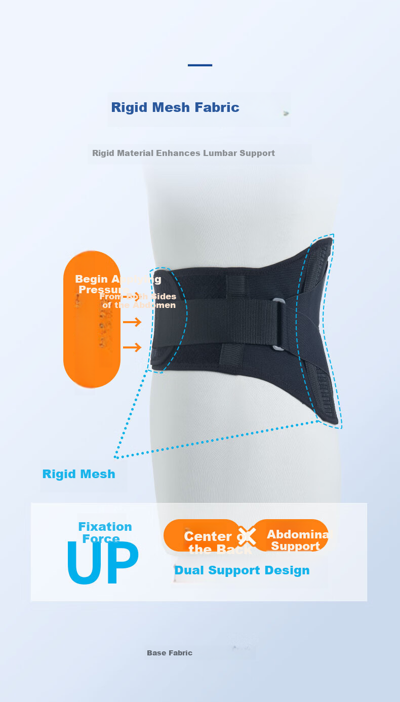 MEDIAID Japan Imported Lightweight Breathable Lumbar Support Belt for Disc Herniation, Unisex Back Pain Relief Waist Brace, Size M 7