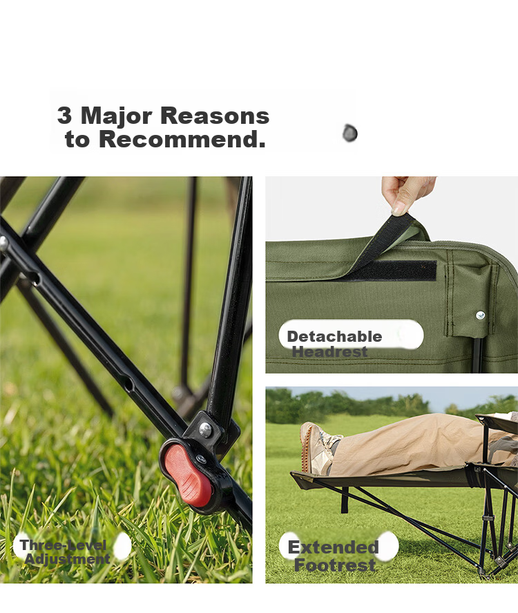 Naturehike Starfish 002 Outdoor Folding Chair Camping Picnic Portable Recliner Moon Chair 1
