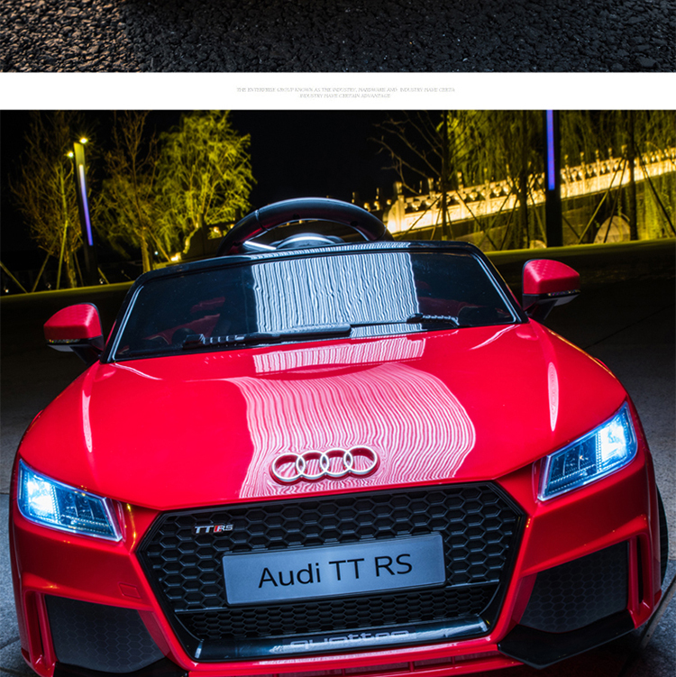 BeRica Electric Ride-On Car for Children, Audi Authorized Remote Control Toy Car for Boys And Girls, Rideable Vehicle, Baby Gift 27