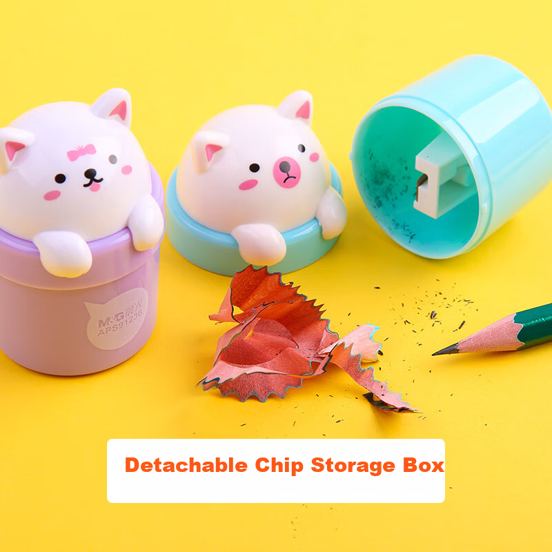 M&G Mini Pet Student Pencil Sharpener Blue APS91236 2