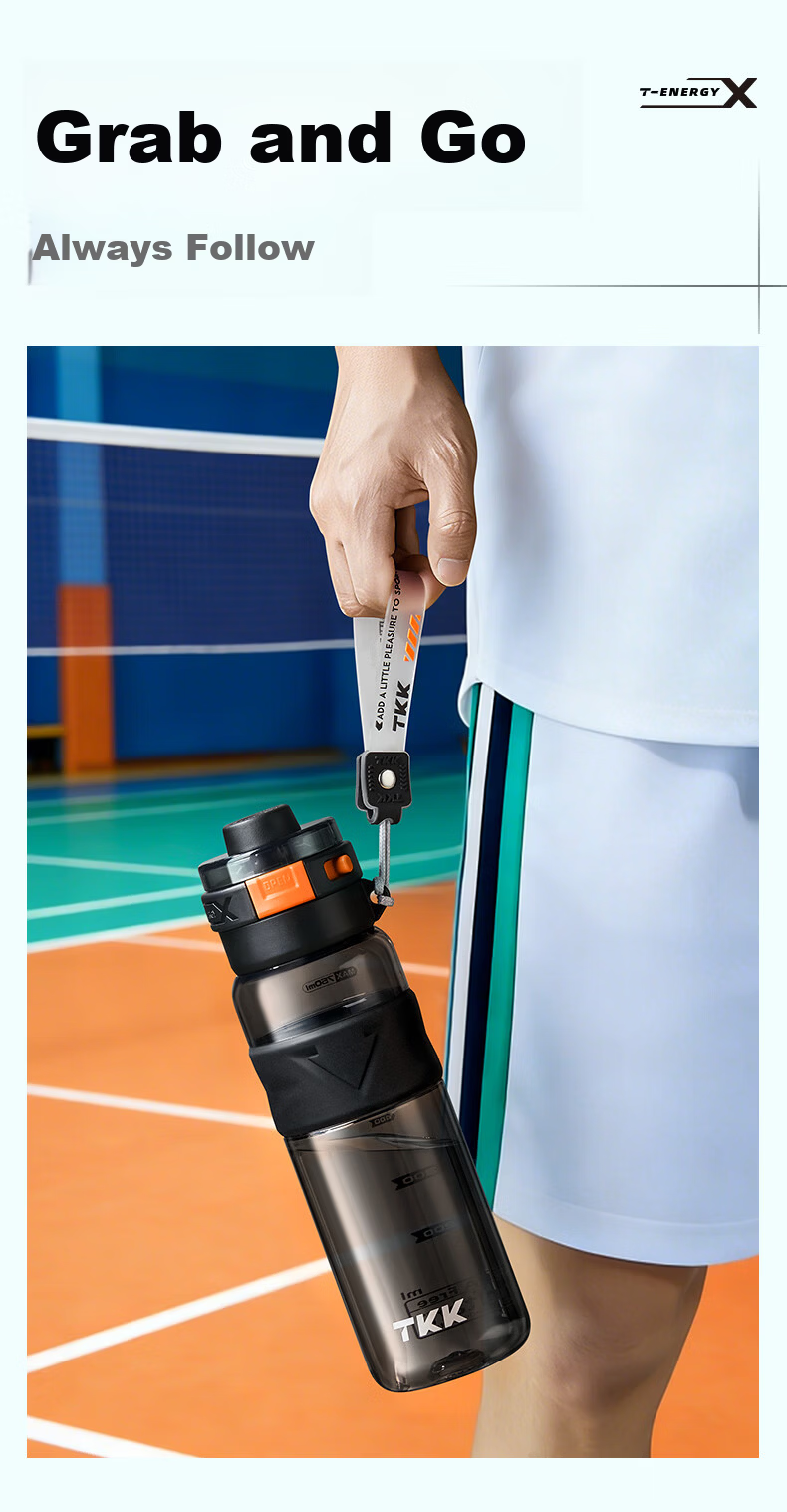 TKK Spray Water Bottle for Children School Use 6-12 Years Old Primary and Secondary Students Sports Water Bottle Unisex Tritan Cup Summer 11