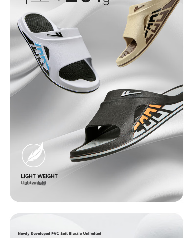 Warrior Official Flip Flops 2026 Summer Sports Outdoor Home Men's Sandals White Orange Size 44-45 16