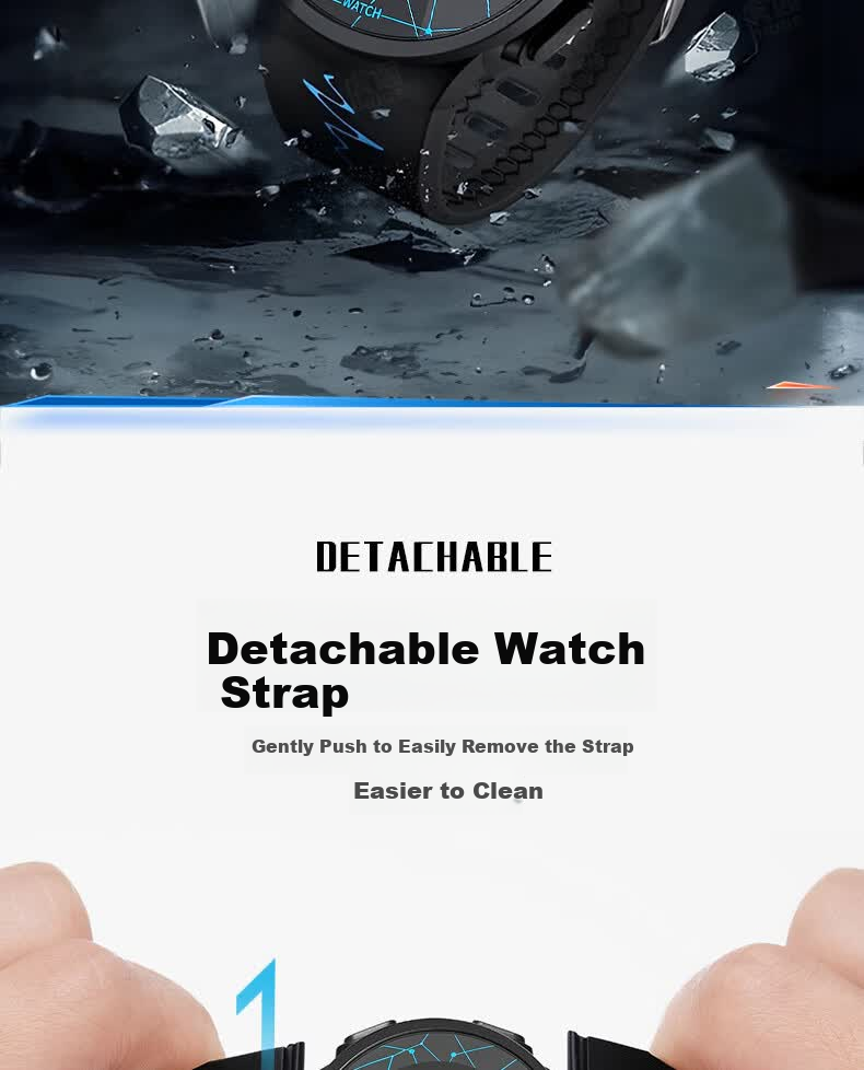 HUGE Korean Style Simple Digital Watch for Men Women Students Kids Youth Sports Colorful Waterproof Couple Wristwatch 12