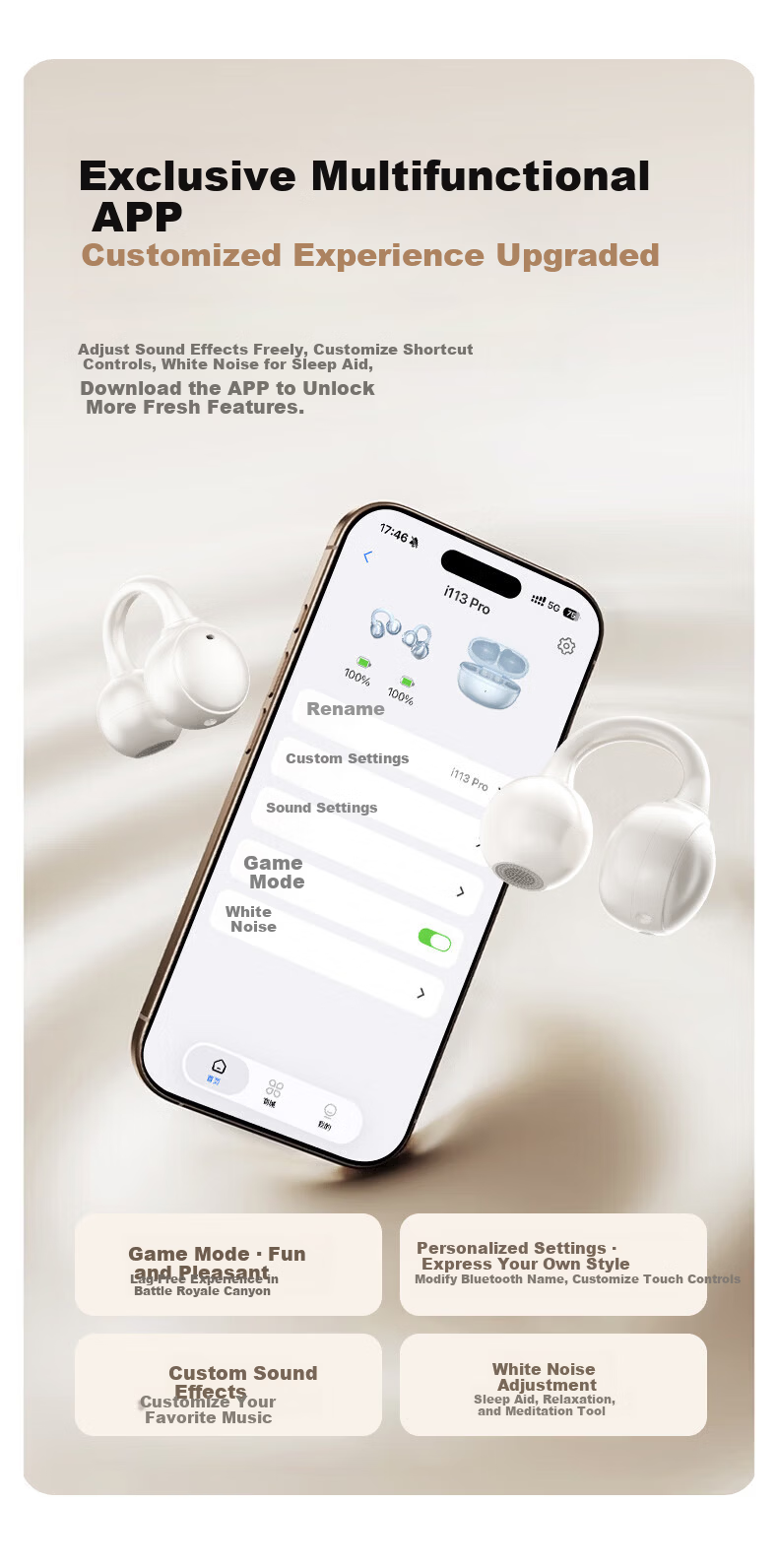 PVF 2026 New Berlin Sound Bone Conduction Bluetooth Earclip Wireless Open-Ear Sports Running Headphones Long Battery Life Non-In-Ear 26