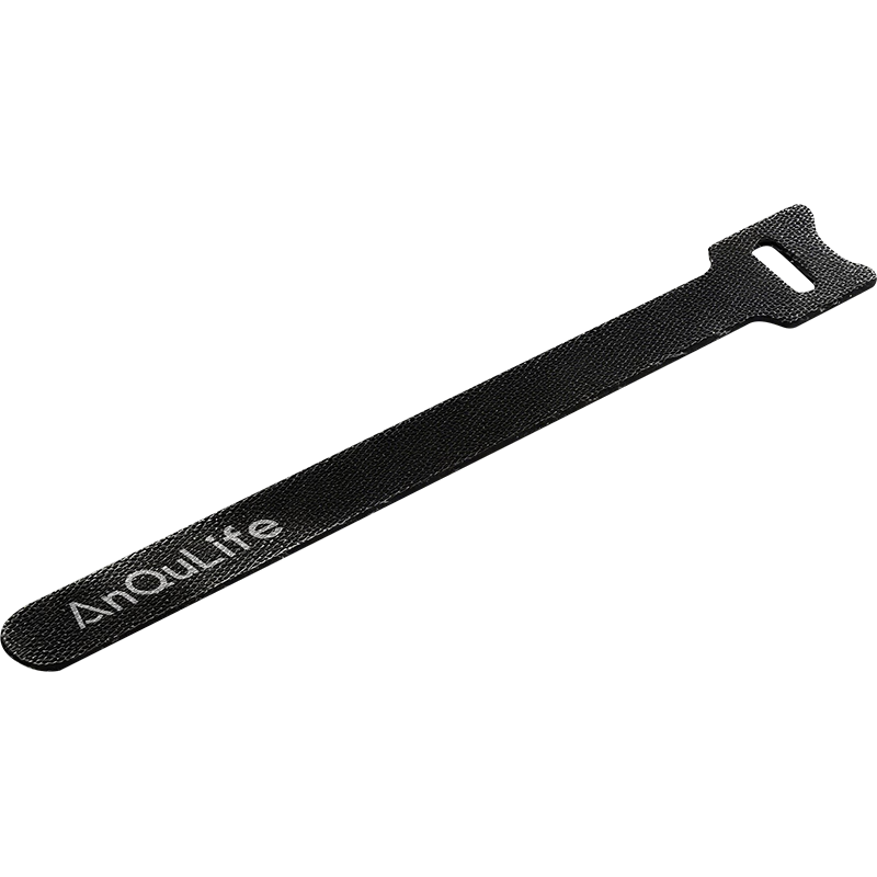 ANQULIFE Desktop Computer Magic Tape Cable Organizer Wire Management Strap with Cat Eye Cable Tie AQ-D009