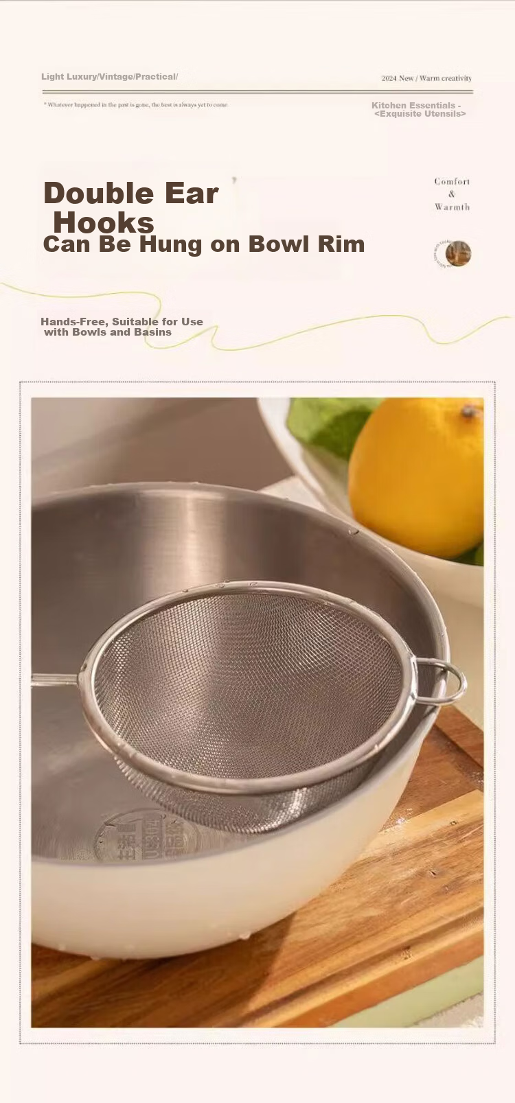 Bayco 6-Piece Stainless Steel Kitchen Utensil Set with Spatula, Soup Ladle, Slotted Spoon, Peeler, and Utensil Holder TZ19954 7