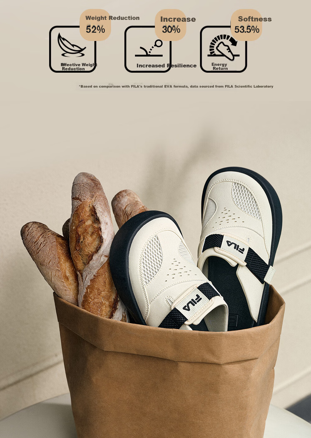 FILA Official Women's SMILA Sandals 2026 Summer Comfortable Birkenstock Style Slide Sandals Commuter Versatile Cool Slippers 11