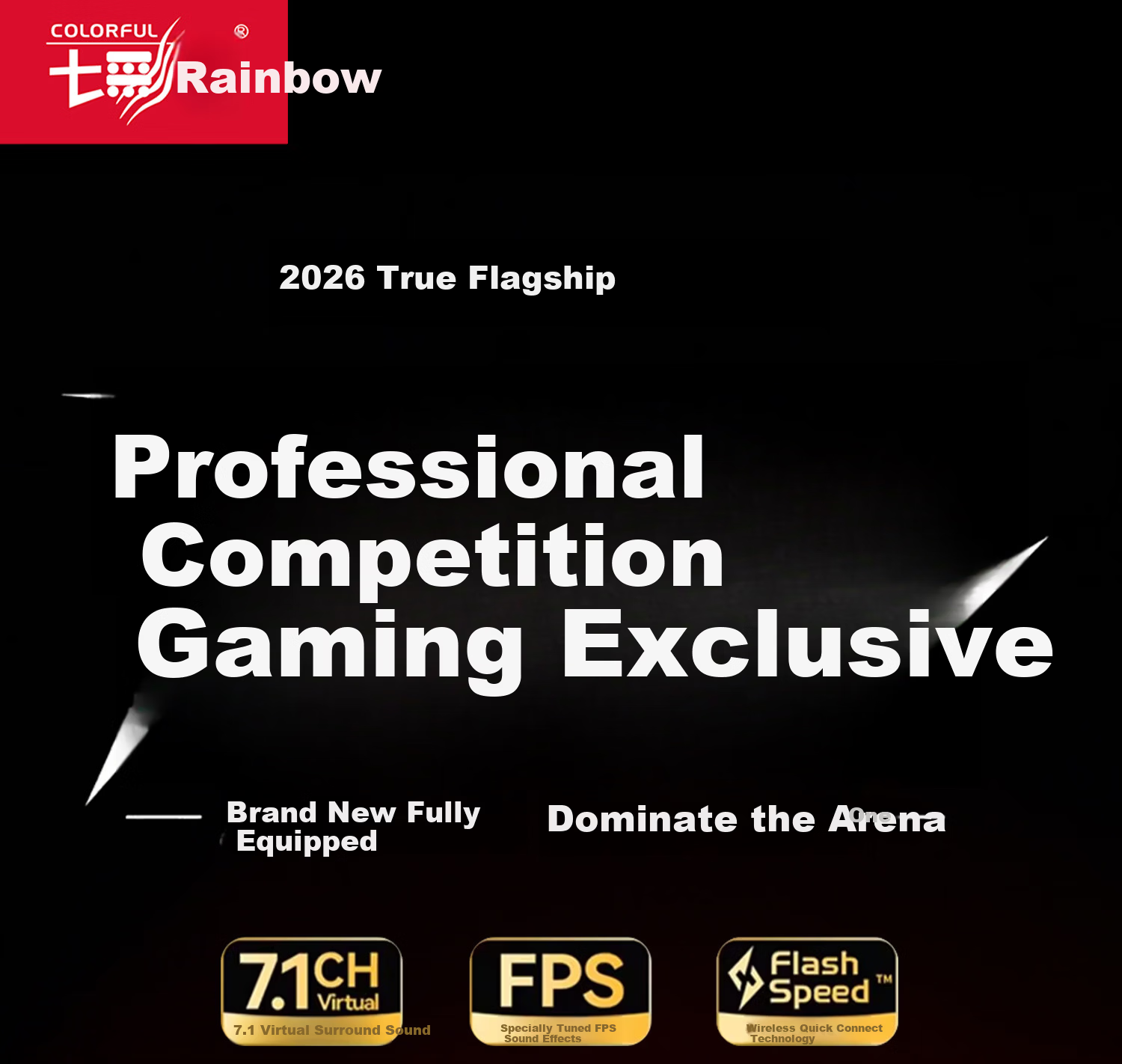 COLORFIRE iGame G169 PRO 7.1 Surround Sound Quad-Mode Wireless Gaming Headset Over-Ear Bluetooth Wired Esports Delta FPS Valorant White Blue 2