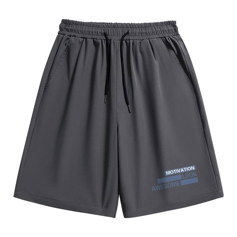 Baleno Ice Silk Two-Piece Men's Shorts 2026 Summer New Fashion Trendy Cool Sports Fitness Versatile Pants