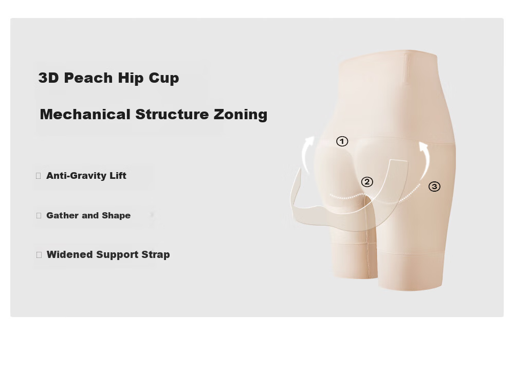 Guniangjia Women's Shaping Pants Tummy Control Hip Lift Lycra High Waist Body Shaping Waist Slimming Beautifying Pants 16