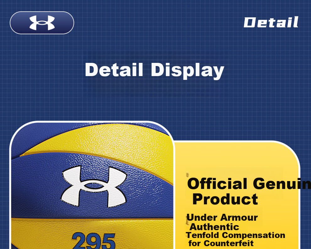 Under Armour Volleyball Training and Competition Ball for Middle School Exams, Adult and Children Soft and Hard Volleyball Size 5 15