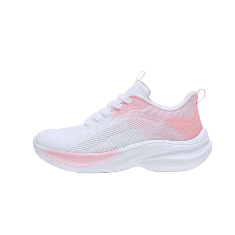 Warrior Women's Sports Shoes 2026 Summer New Soft Sole Breathable Mesh Lightweight Running Shoes 5401 White Size 38
