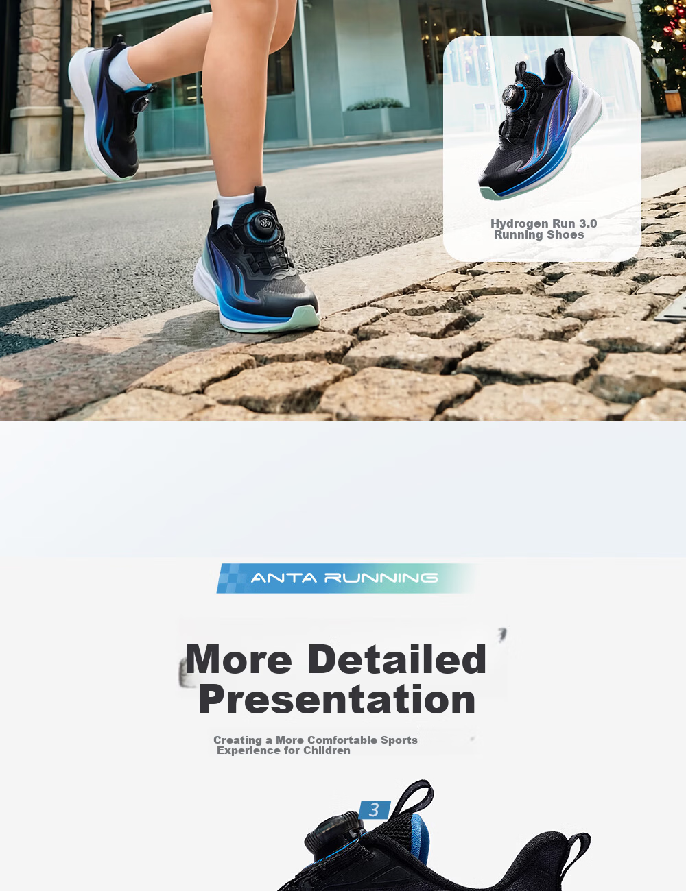 Anta Kids Running Shoes Girls Toddler 2026 Summer Breathable Mesh Sports Shoes Baby Shoes 322629906 8