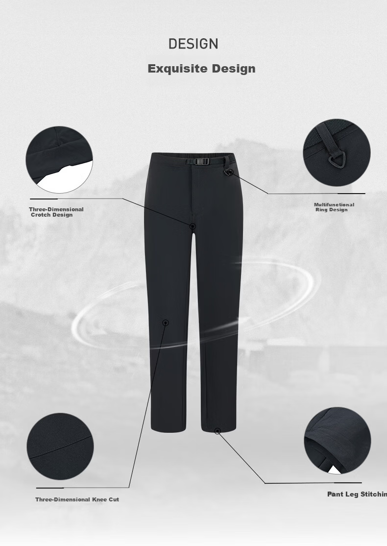 Columbia Men's Outdoor UPF50 Sun Protection Water-Repellent Quick-Dry Hiking Woven Pants XE9657 6