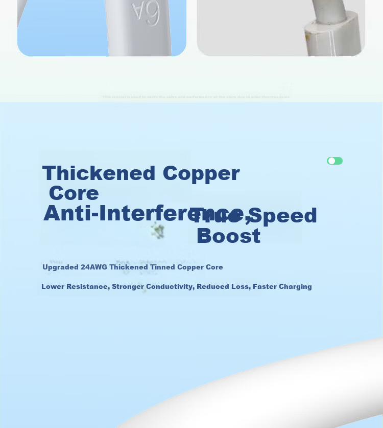Type-C Data Cable 100W/88W/66W/40W Super Fast Charging 6A Cable Compatible with Huawei Honor Xiaomi Phones Tablets Pura80/Mate70 2M 10
