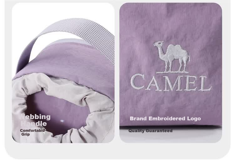CAMEL Fashion Lightweight Outdoor Hiking Crossbody Shoulder Phone Bag Portable Lightweight Water Bottle Bag 576BB35022 8