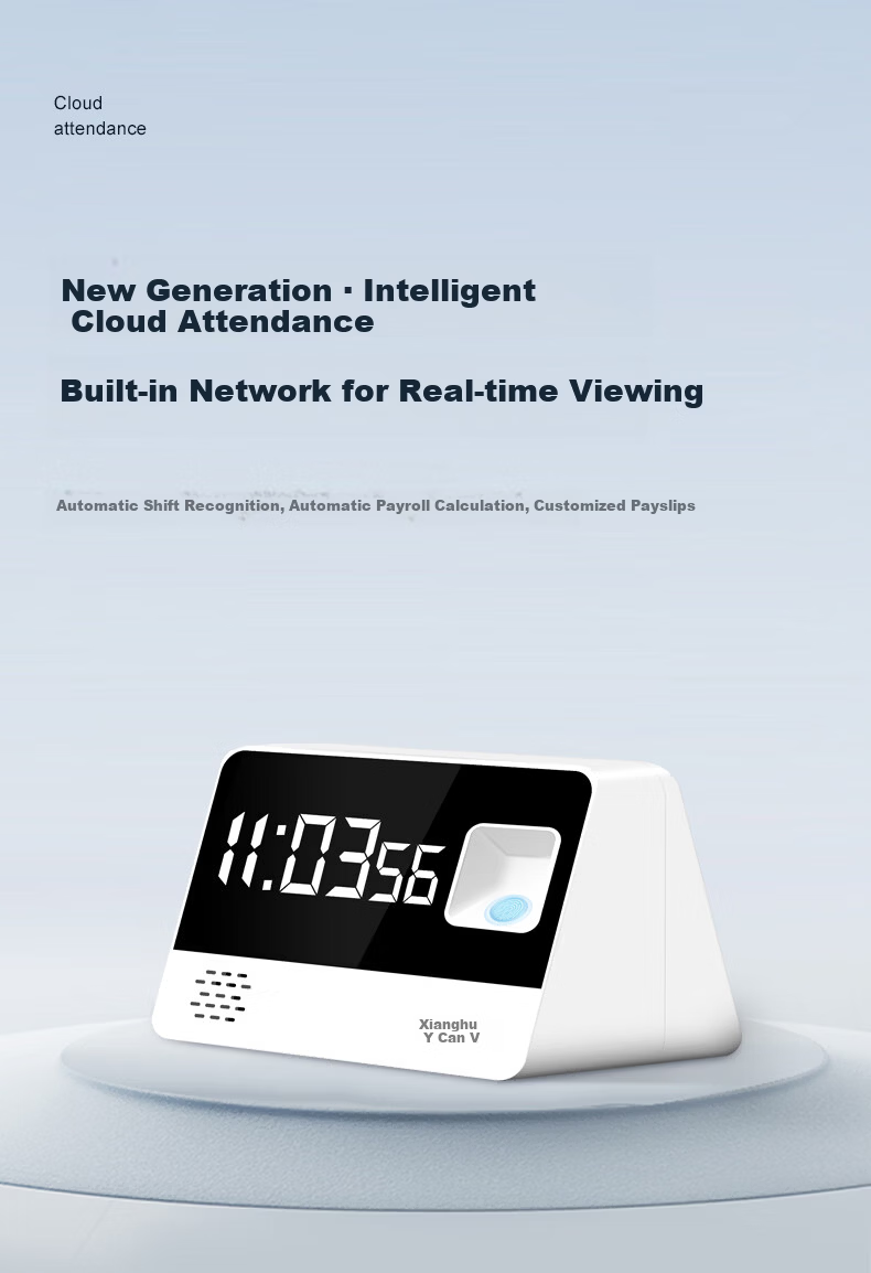 Yingren Internet 4G Smart Attendance Machine for Company Employees Facial Recognition Check-in Device with Lifetime Free Data Real-time Attendance and Payroll Integration for Canteen and Construction  1