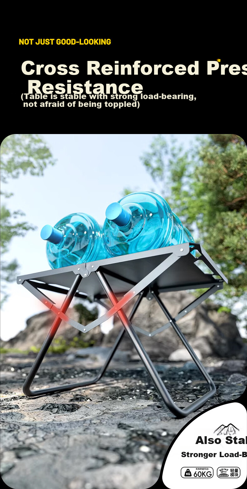 BeiJiLang Tactical Outdoor Camping Quick-Open Foldable Lightweight Portable Multifunctional BBQ Picnic Camping Gear 6