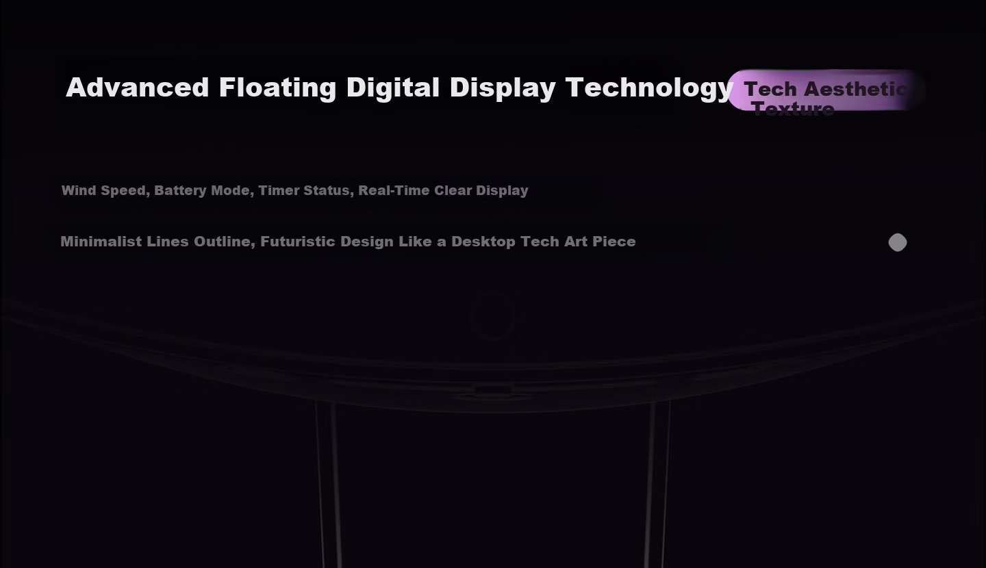 Puppy Cool Mist Pro Silent Desktop Fan Oscillating Table Fan Long Battery Life Office Bedroom Gaming Desk Fan 6