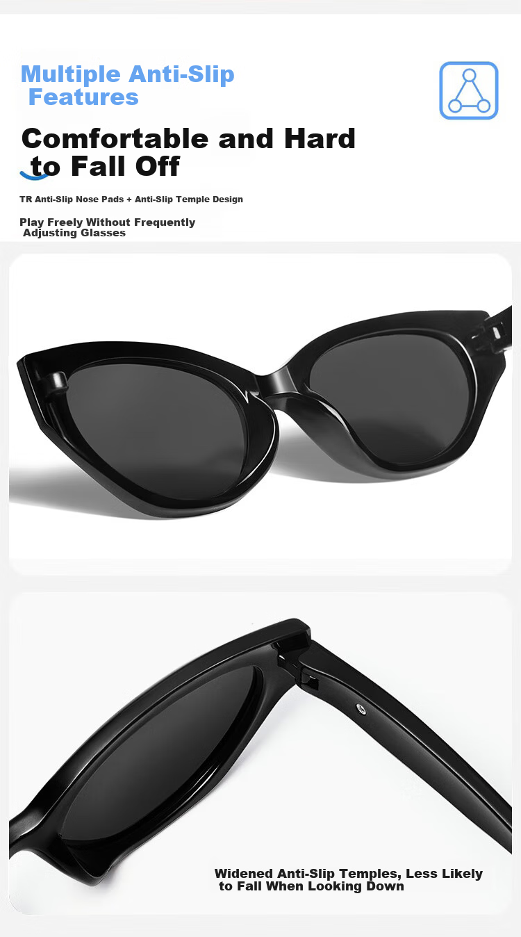 FENCHI Cat Eye Kids Sunglasses Boys Stylish Large Kids New Polarized UV Protection Girls Baby Sunglasses 16