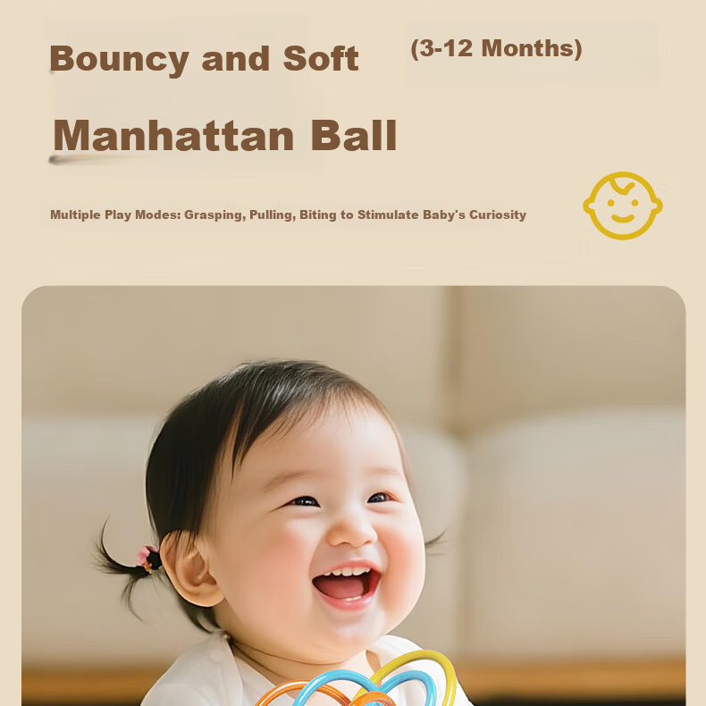 Embei Family Infant Baby Toy Newborn Gift Box Rattle 0-6 Months 1 Year Children's Day Gift 14