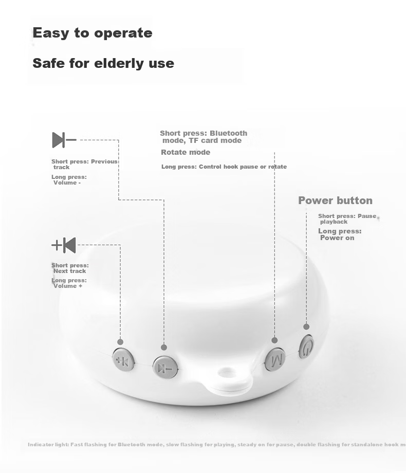 Babypods Newborn Crib Mobile Baby Gift Set Soothing Toy 0-6 Months Rotating Plush Doll First Birthday Present 23